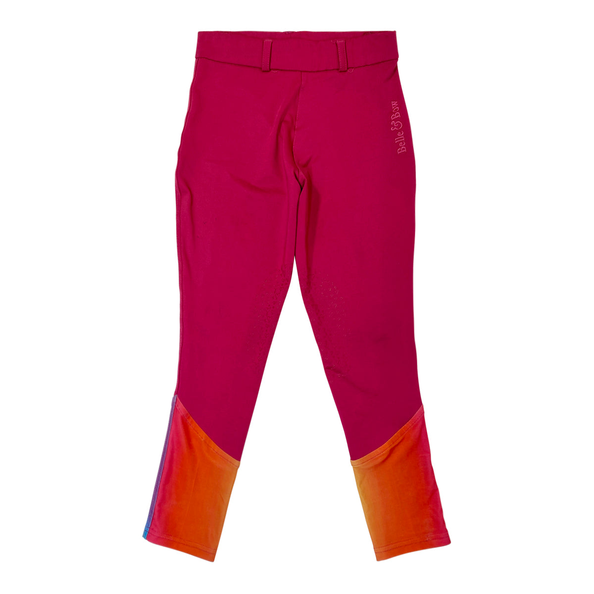 Belle & Bow Riding Tights in Hot Pink