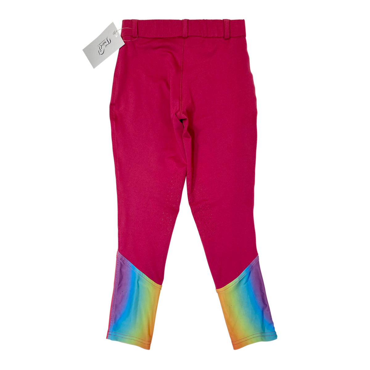 Belle & Bow Riding Tights in Hot Pink