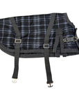 NorthWind Dog Turnout Blanket in Grey Plaid