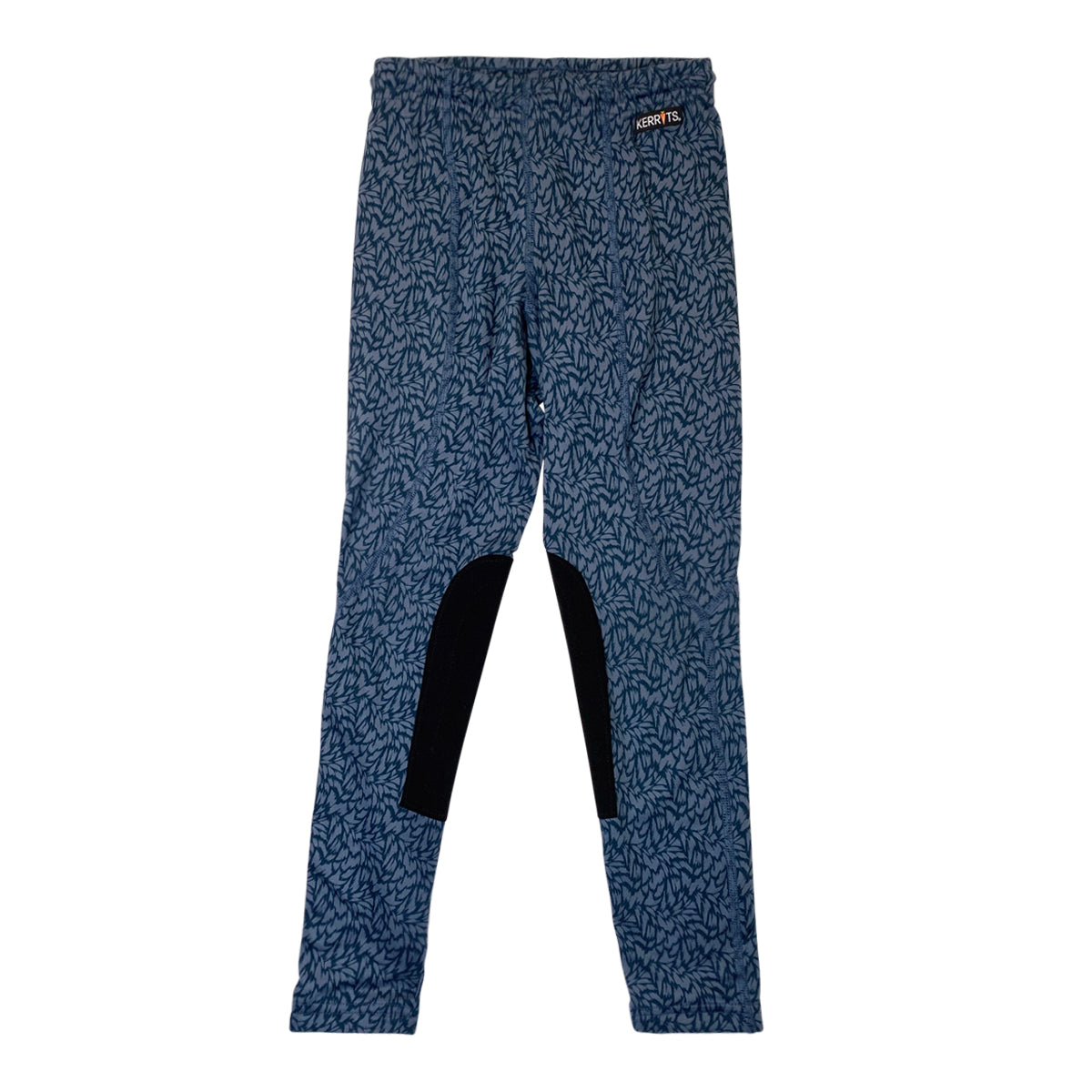 Kerrits Knee Patch Performance Tights in Blue Wildwood 