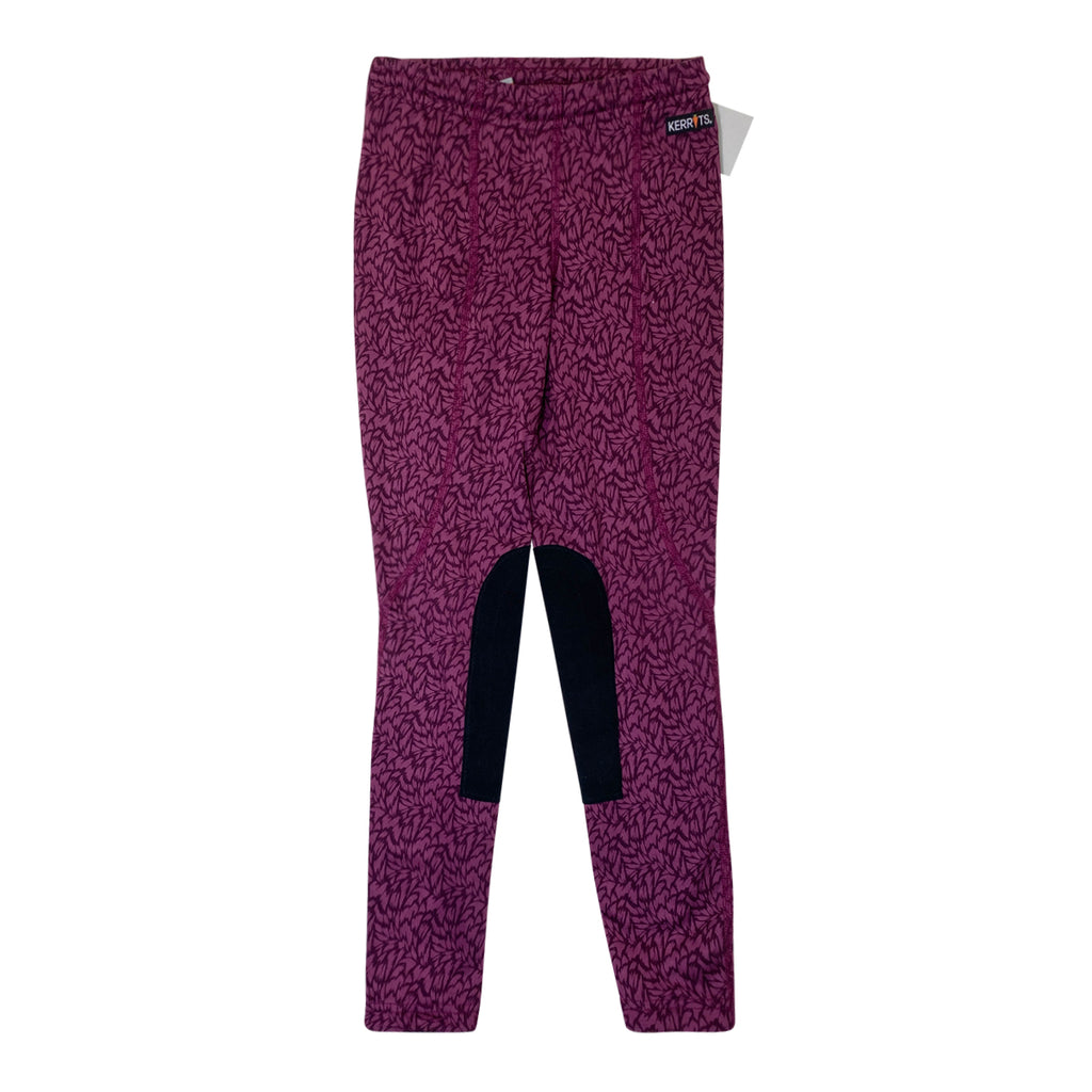 Kerrits Knee Patch Performance Tights in Magenta Wildwood