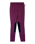 Kerrits Knee Patch Performance Tights in Magenta Wildwood