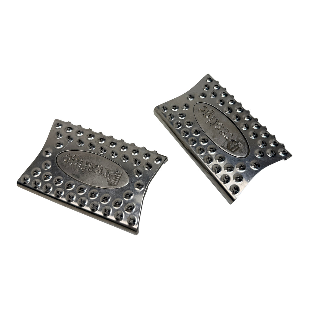 Prestige Replacement Stirrup Pads in Stainless Steel - 4"