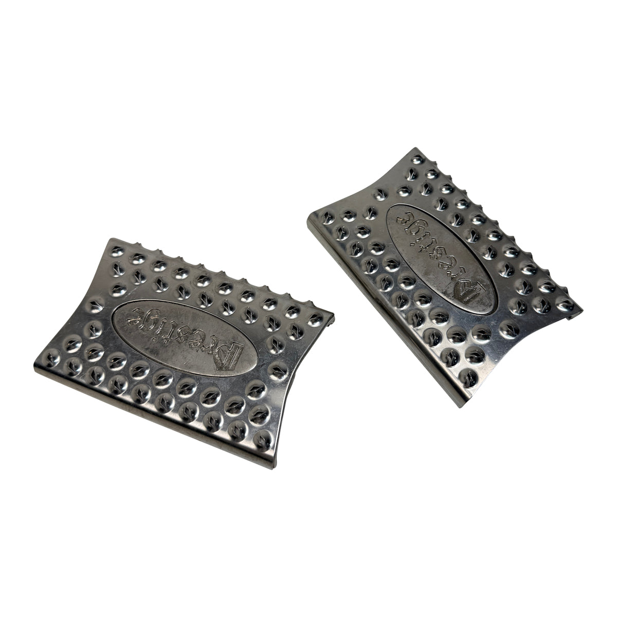 Prestige Replacement Stirrup Pads in Stainless Steel - 4"