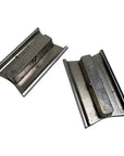 Prestige Replacement Stirrup Pads in Stainless Steel - 4"