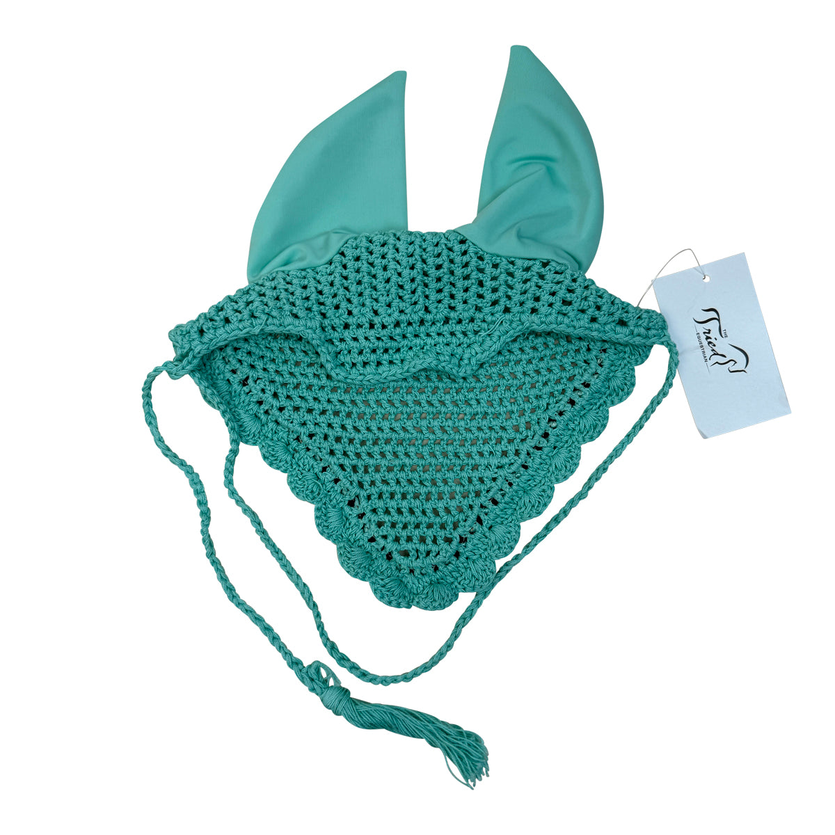 Crochet Bonnet in Mint Green - Pony