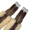Devoucoux Sheepskin Lined Girth in Havana