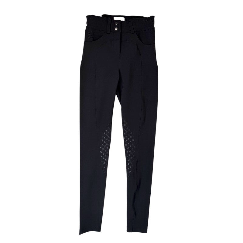 Yagya Compression Performance Full Seat Breeches in Black