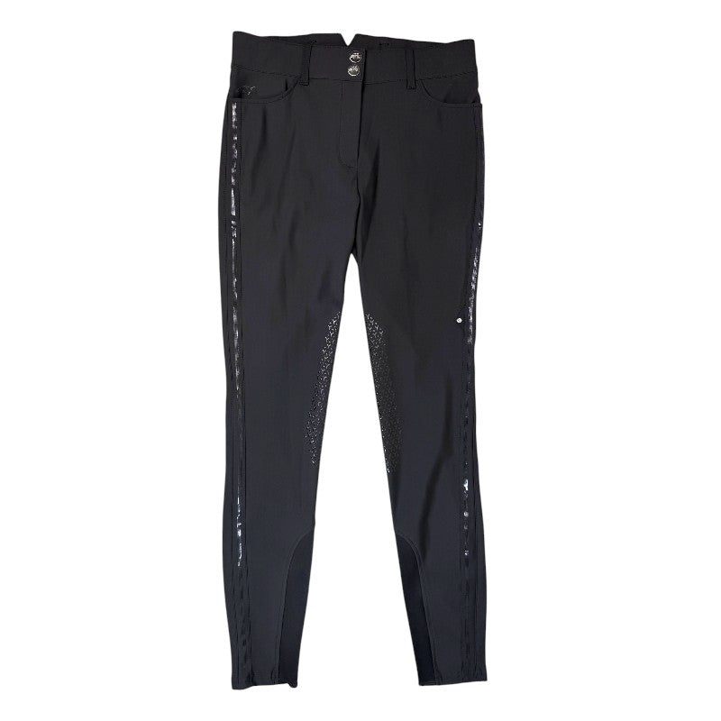 Equiline 'Grelbikh' Knee Grip Breeches in Black