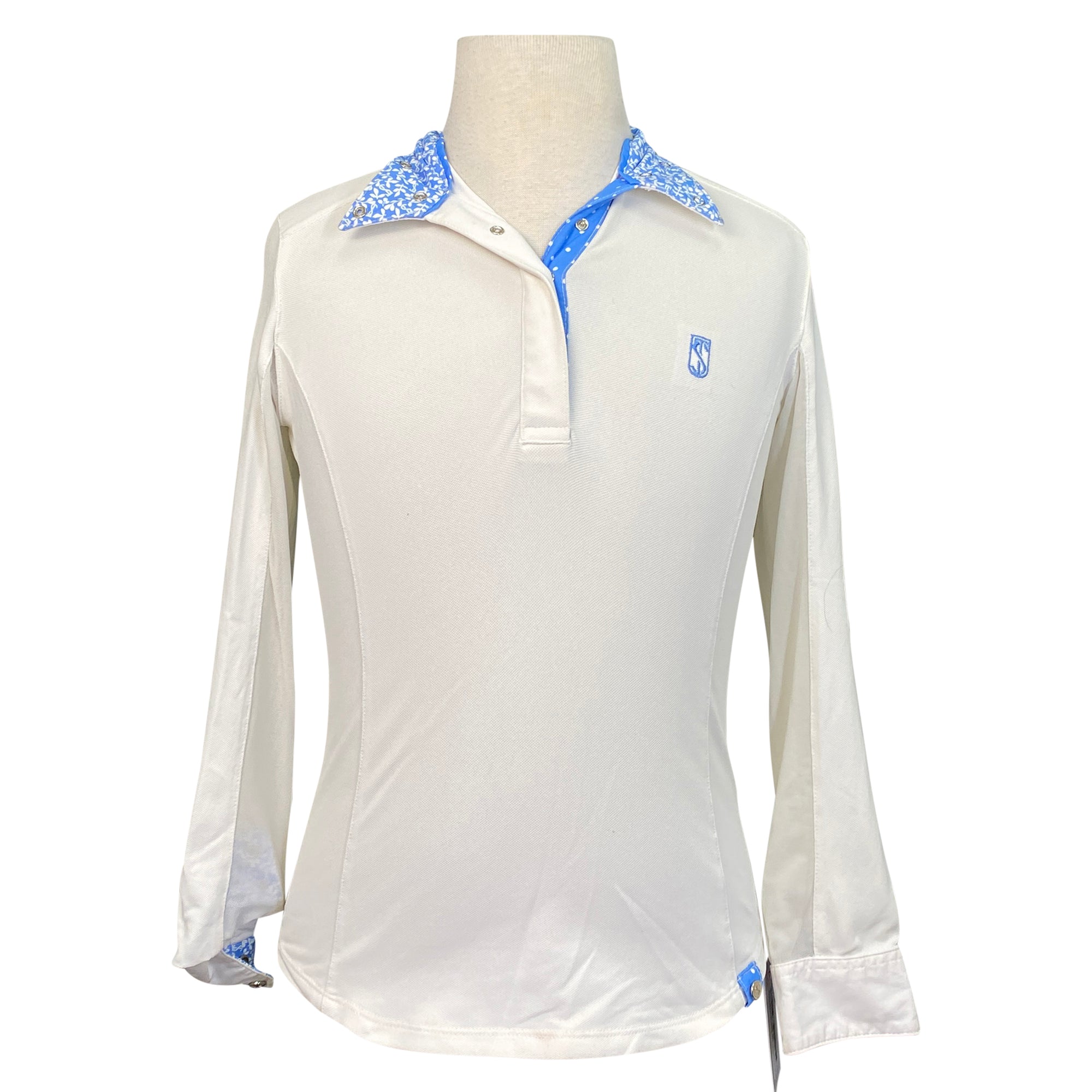 Tredstep Symphony Show Shirt in White - Children's Small