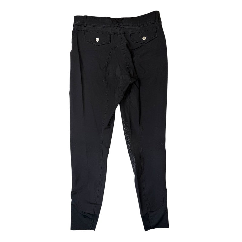 IconEQ 'Dalton Tech Nova' Knee Patch Breeches in Black
