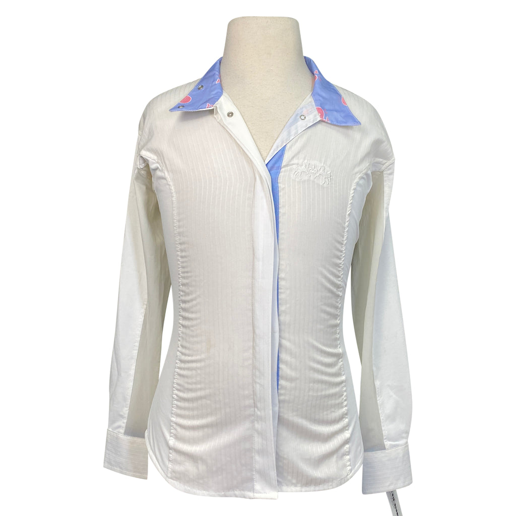 Equine Couture 'Kelsey' Show Shirt in White