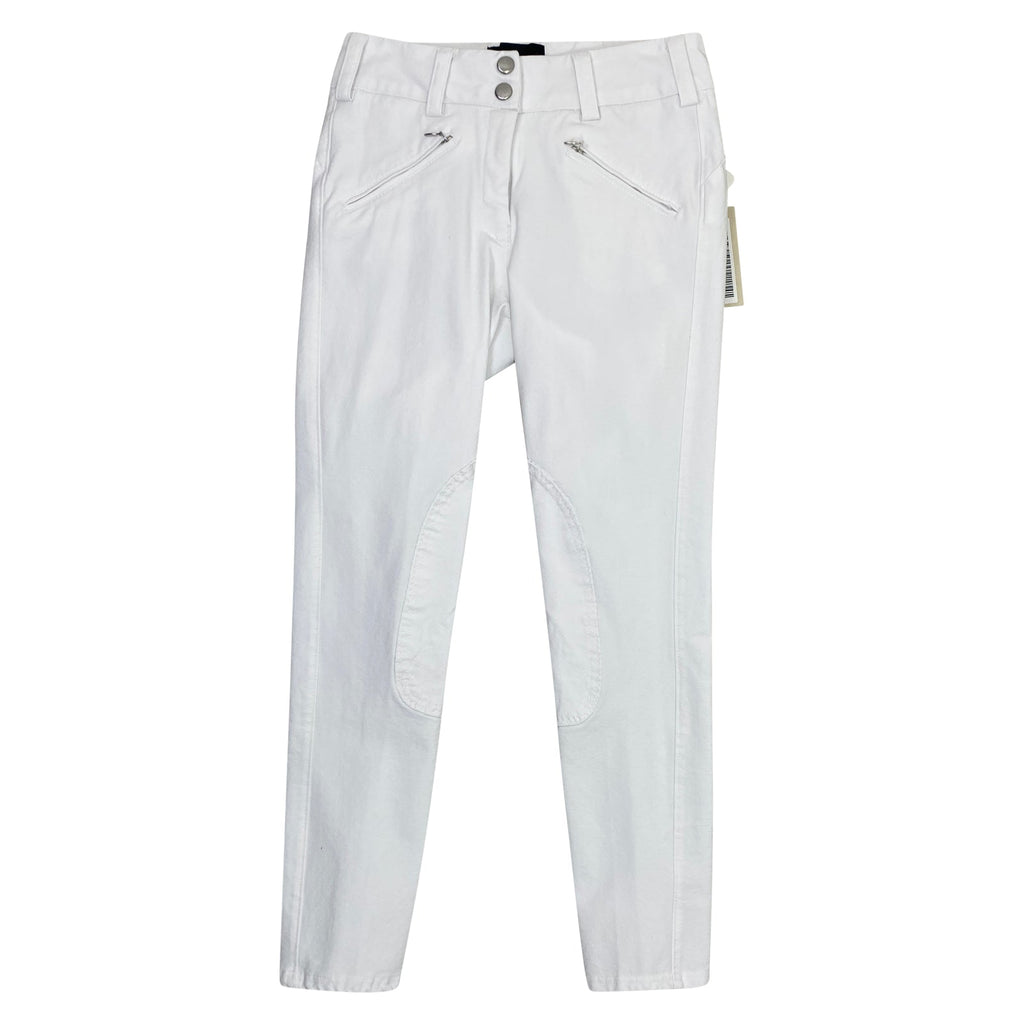 Front of Free x Rein Self Patch Breeches
