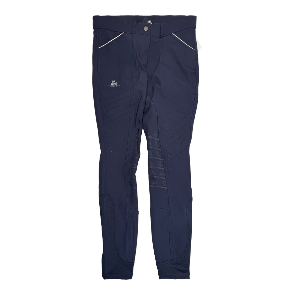 Cavalliera 'Royal Ride' Full Seat Breeches in Navy