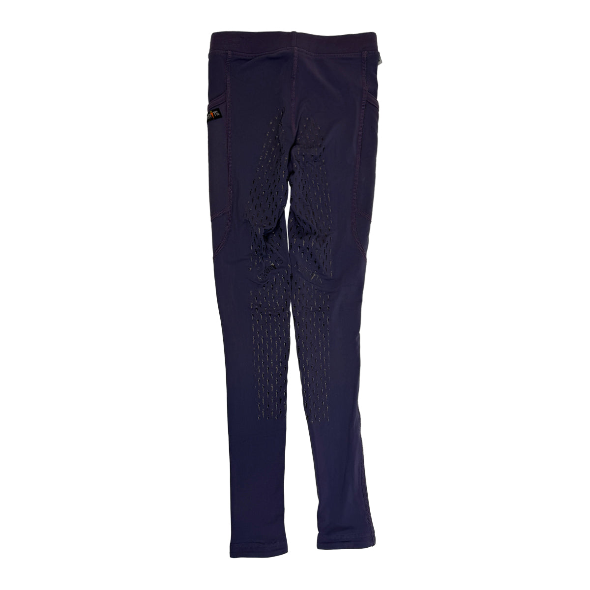 Kerrits Kids&#39; &#39;Ice Fil&#39; Tech Tights in Purple - Children&#39;s Large