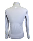 70° Laser Cut Sun Shirt in White/Yellow