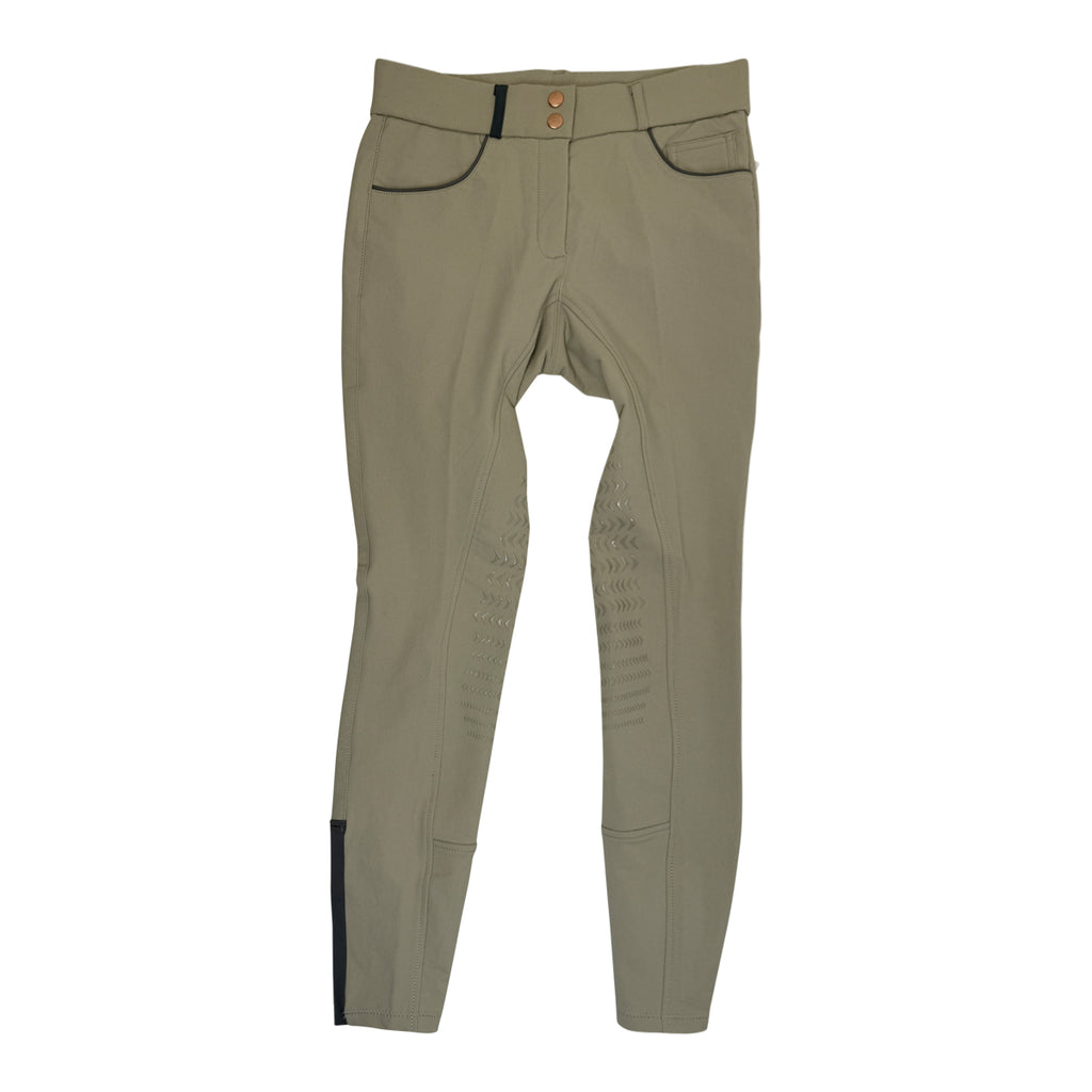 EQUO 'Comfort' Knee Patch Breeches in Tan