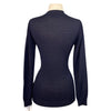 Cavalleria Toscana Merino V Neck Sweater in Black - Aprox. Small
