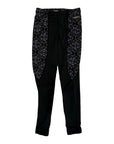 Kerrits 'Performance' Tech Tights in Black/Purple Horse Accents