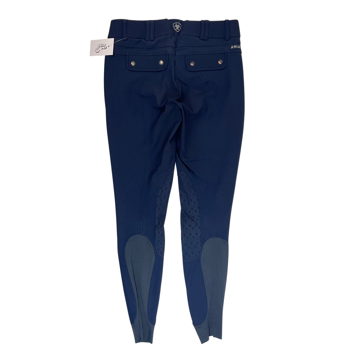 Ariat 'Tri Factor' Knee Patch Breeches in Navy