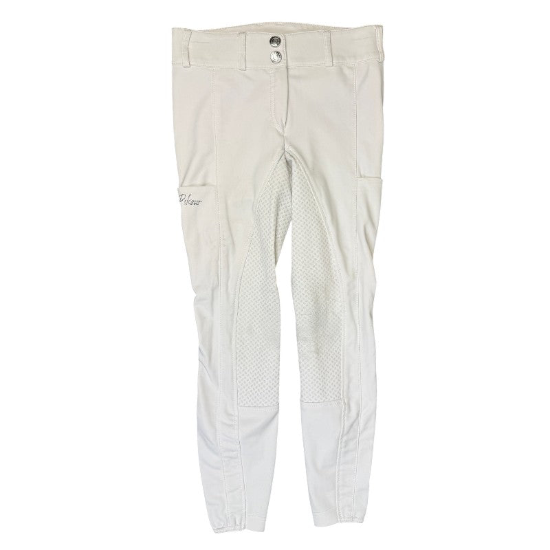 Pikeur 'Xenia' Full Grip Breeches in White