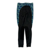 Kerrits Knee Patch Performance Tights in Black/Blue Stripes