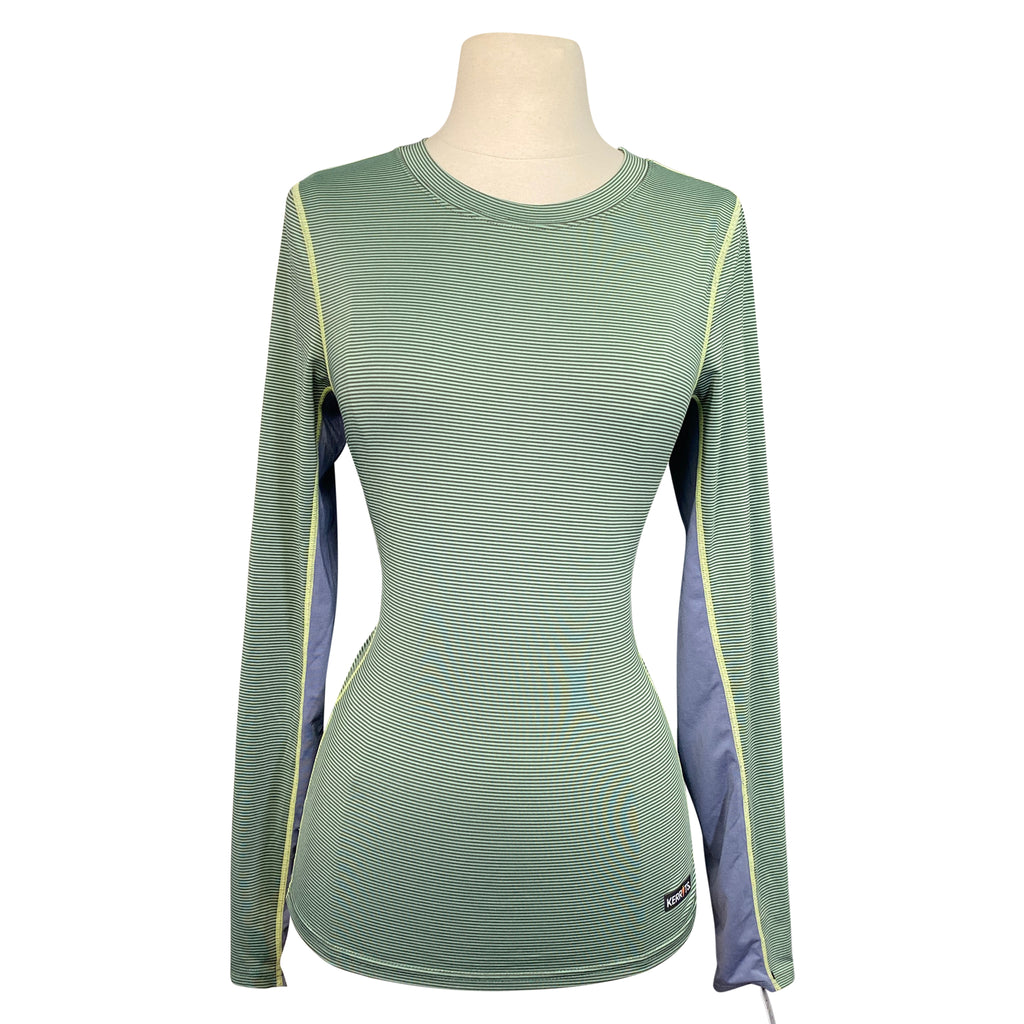 Kerrits 'Foundation' Baselayer in Green Stripe