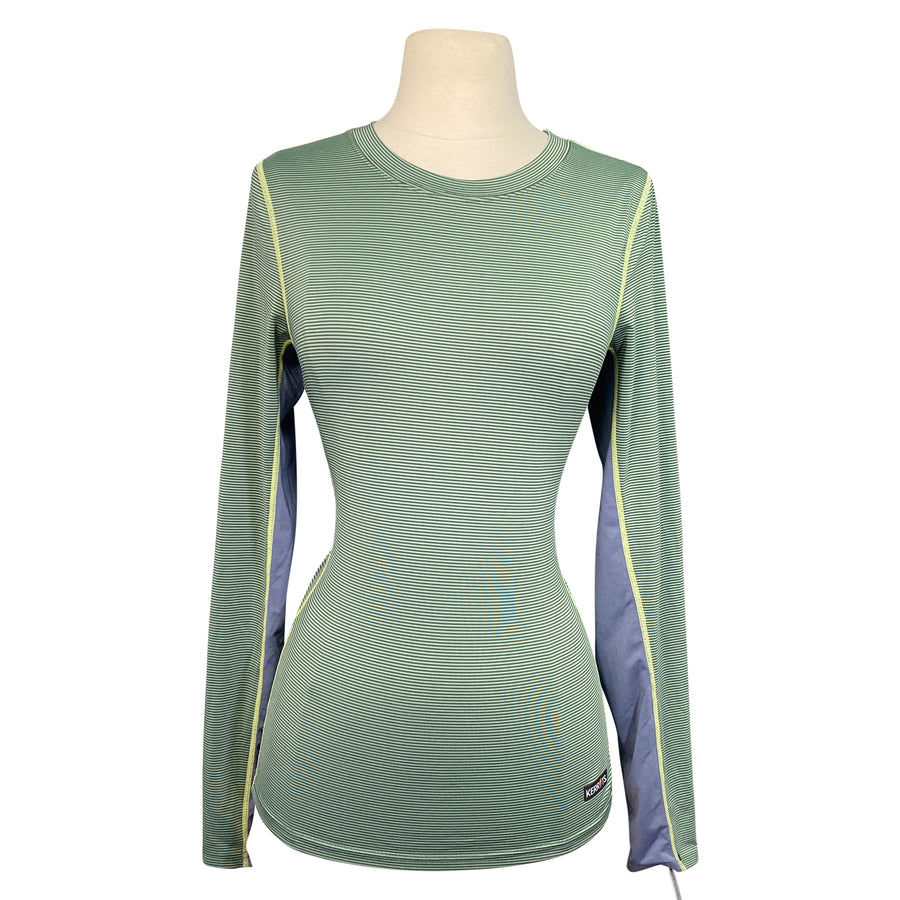 Kerrits 'Foundation' Baselayer in Green Stripe