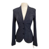 Dada Sport 'Cadence' Perforated Show Jacket in Black - Women's Small