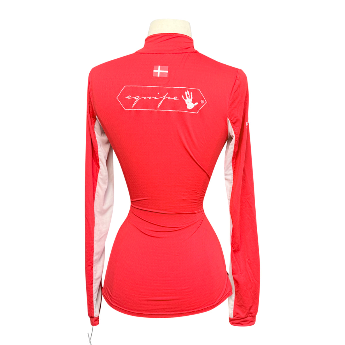 Kastel Long Sleeve 1/4 Zip in Red