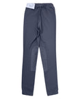 Back of Kerrits Kids Knee Patch Tights in Grey - Children's Small