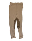 Equine Couture CoolMax Champion Front Zip Jods in Safari/Taupe