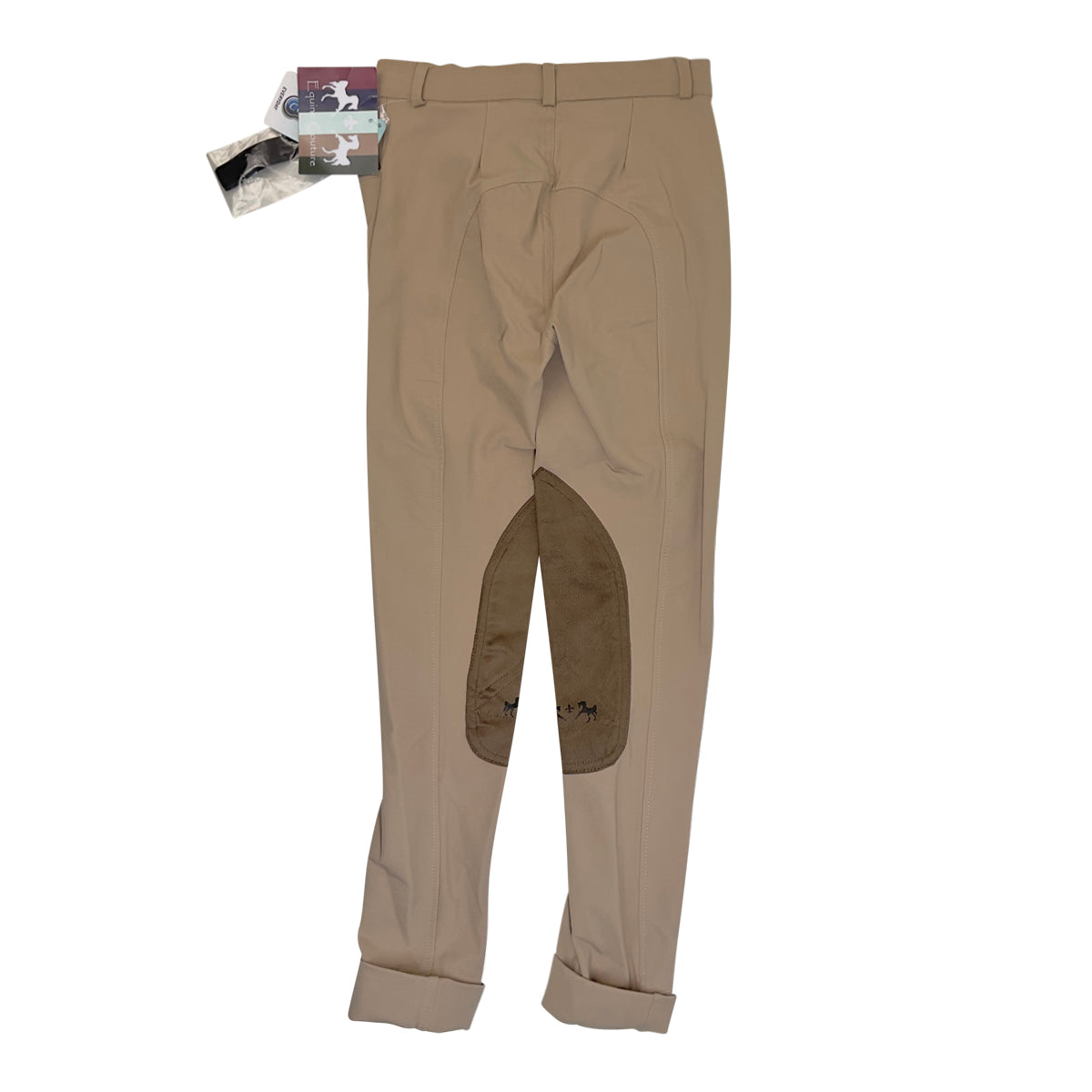 Equine Couture CoolMax Champion Front Zip Jods in Safari/Taupe