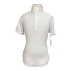 Ovation 'Ellie III' Show Shirt in White - Children's Medium