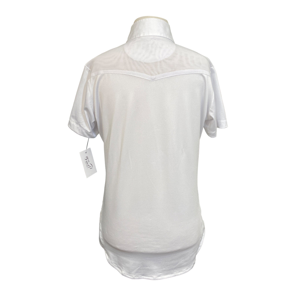 Ovation 'Ellie III' Show Shirt in White - Children's Medium