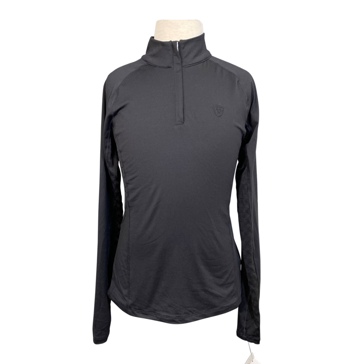 Ariat 'Lowell' 2.0 1/4 Zip Baselayer in Black