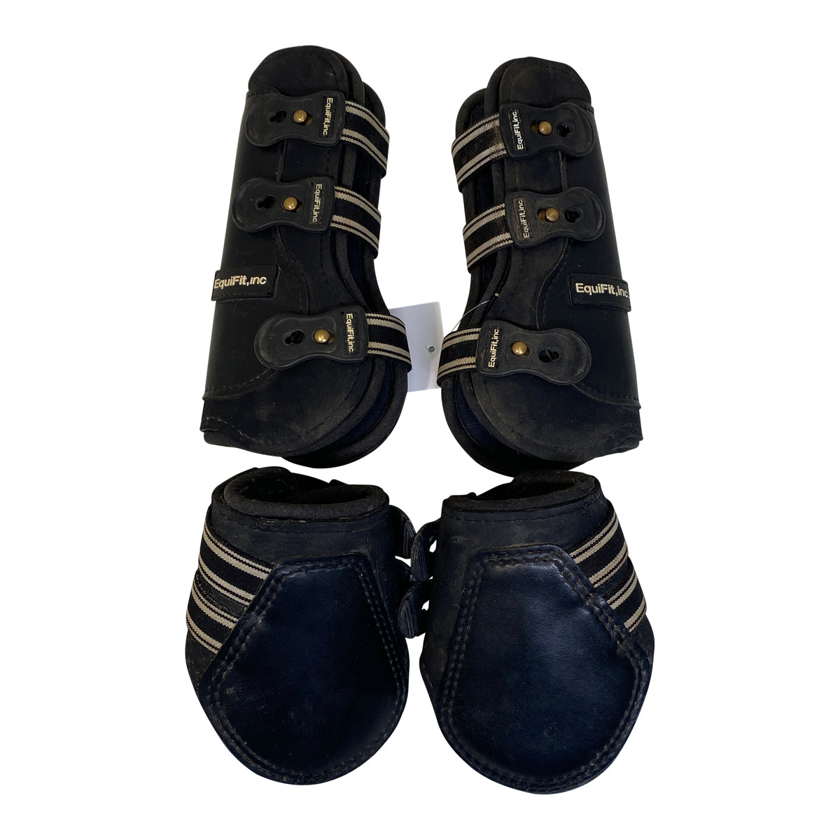 Equifit EXP3 Open Front Boot Set in Black