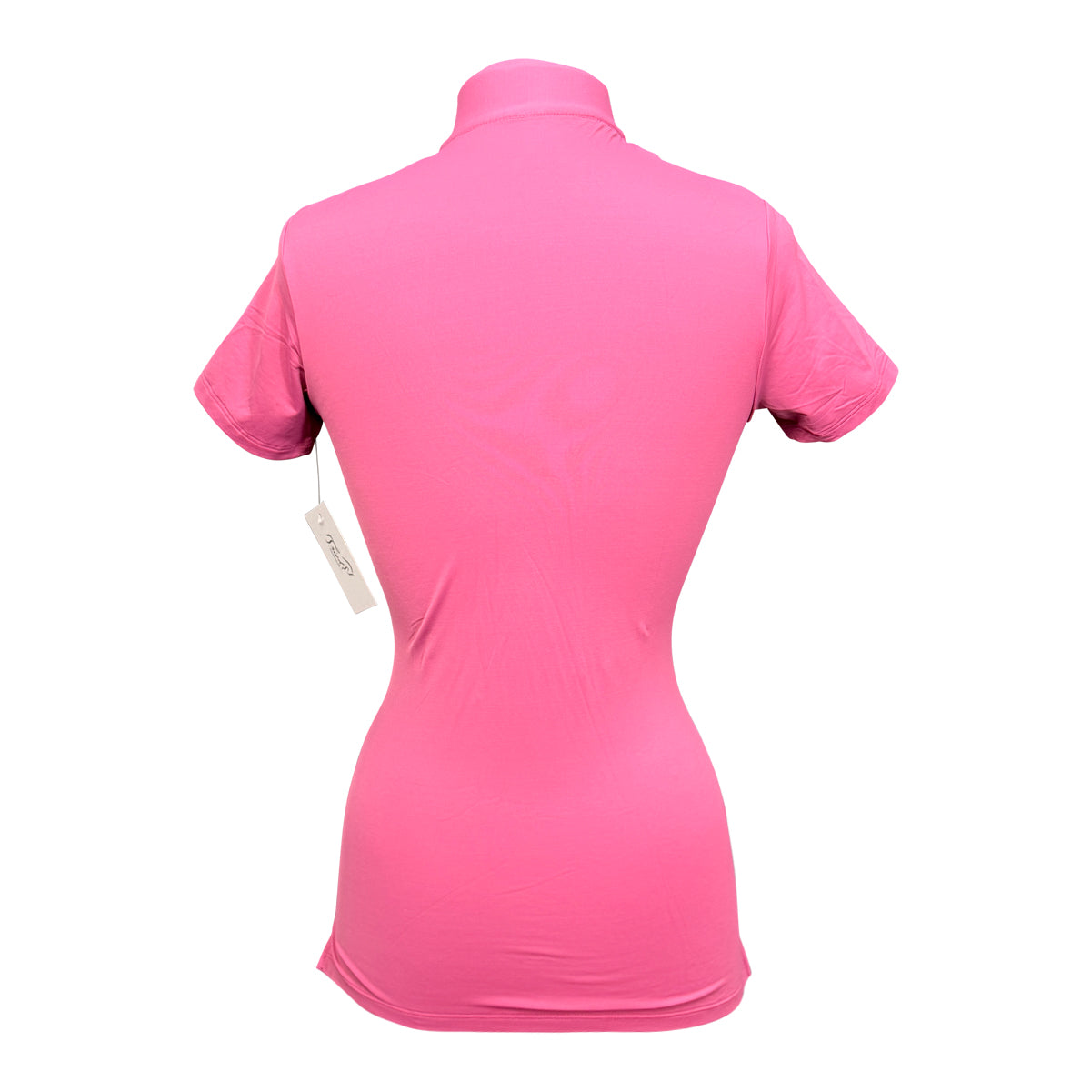 Tailored Sportsman 'Ice Fil' Short Sleeve Shirt in Pink Berry 