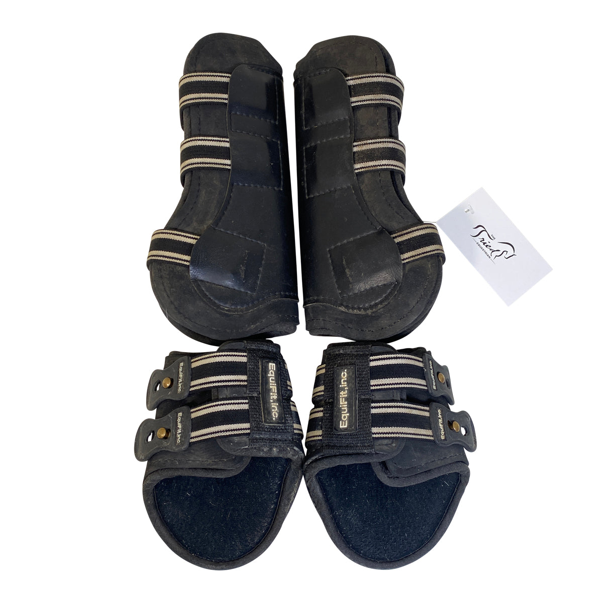Equifit EXP3 Open Front Boot Set in Black