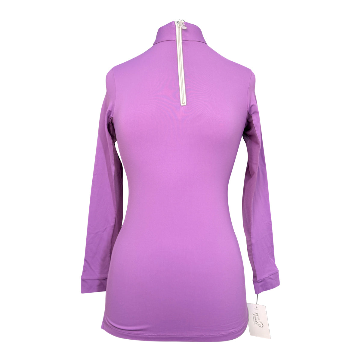 Tailored Sportsman 'Ice Fil' Long Sleeve Shirt in Violet