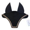 Equifit 'SilentFit' Ear Bonnet in Black/Brown & Gold