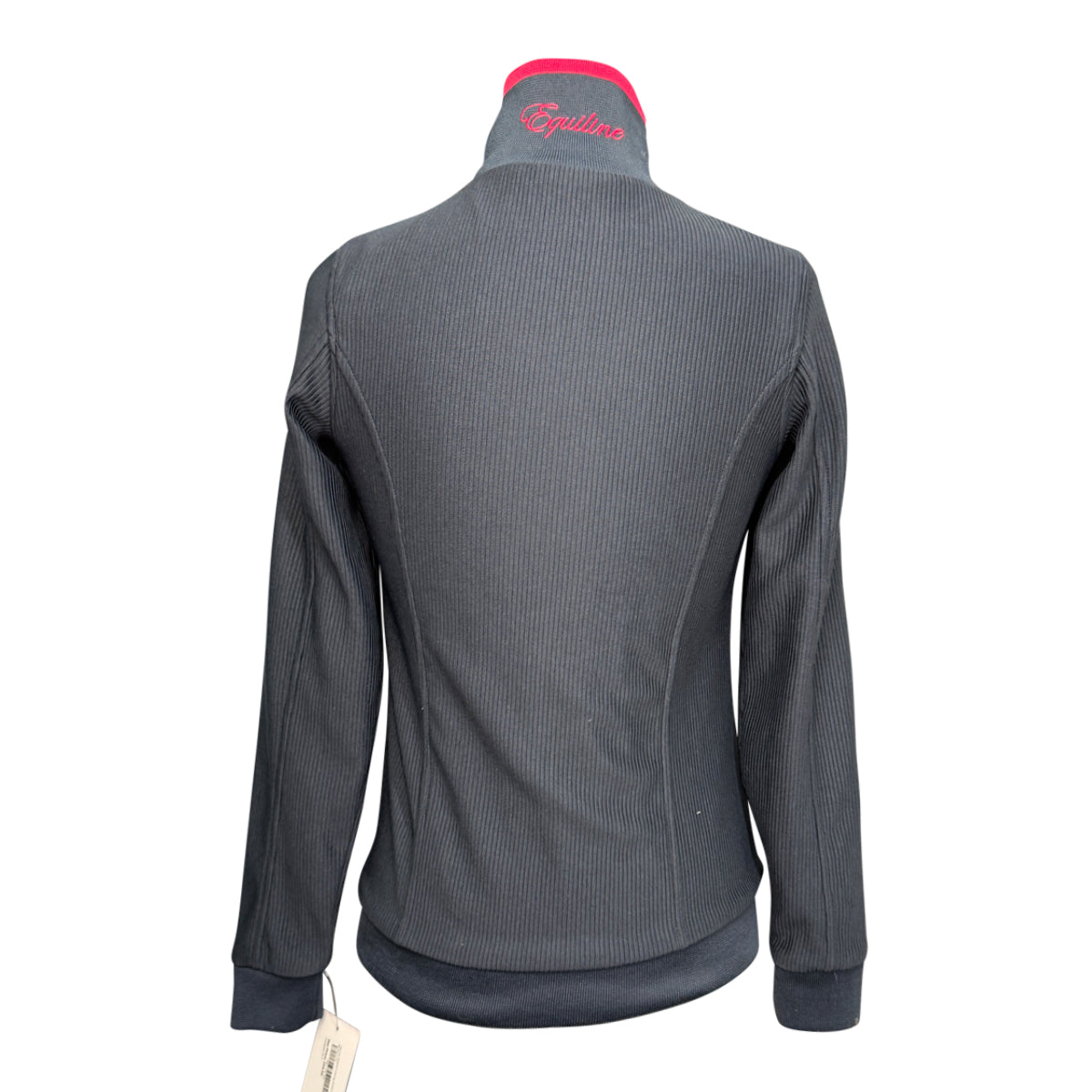 Equiline Ribbed Training Jacket in Navy