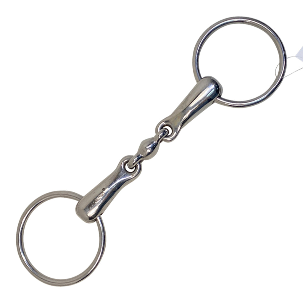 Loose Ring Bit Double Jointed in Stainless Steel
