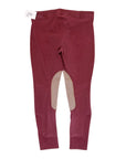 Elation Platinum 'Chelsea' Breeches in Burgundy - Women's 30R