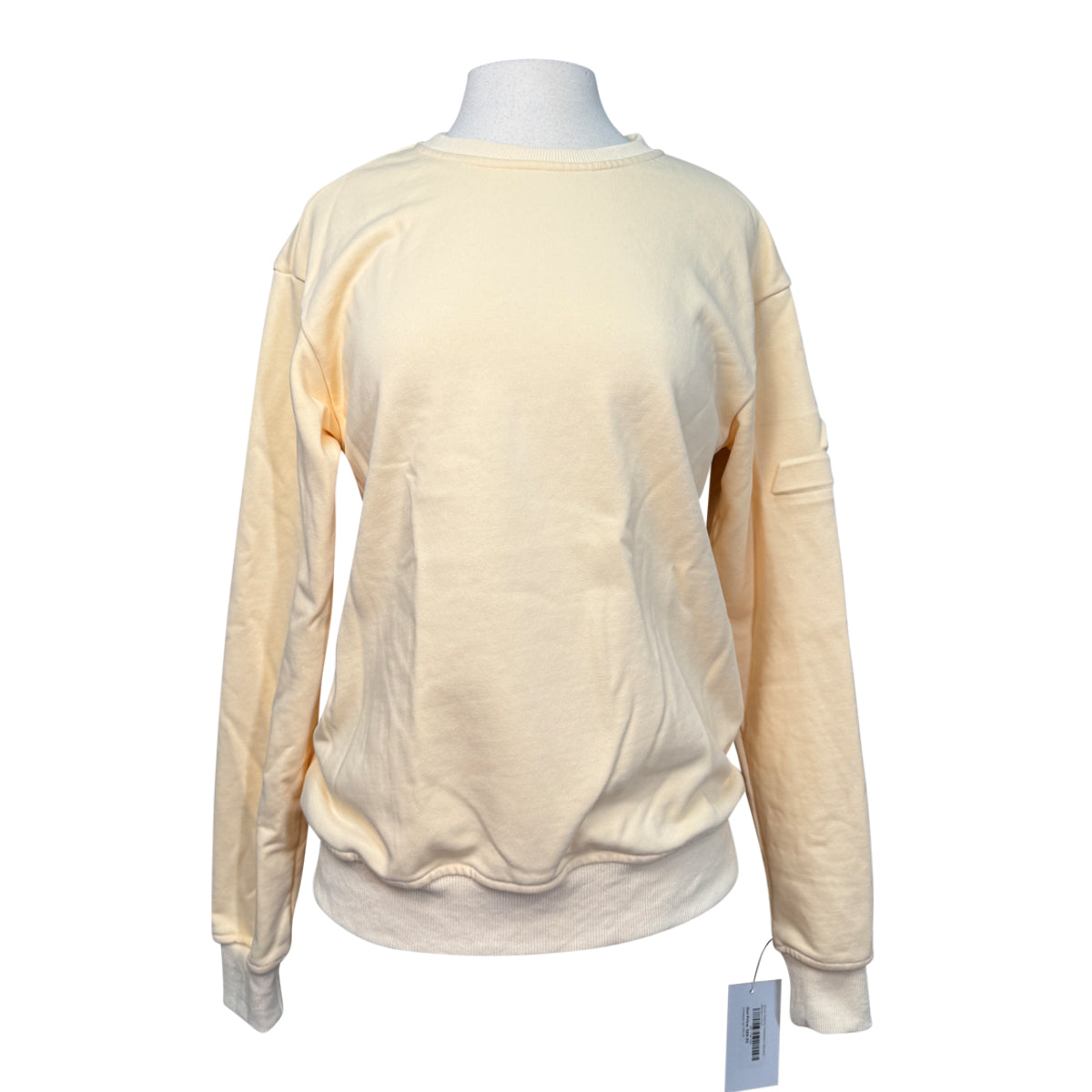 Struck 'Emboss' Crewneck in Banana