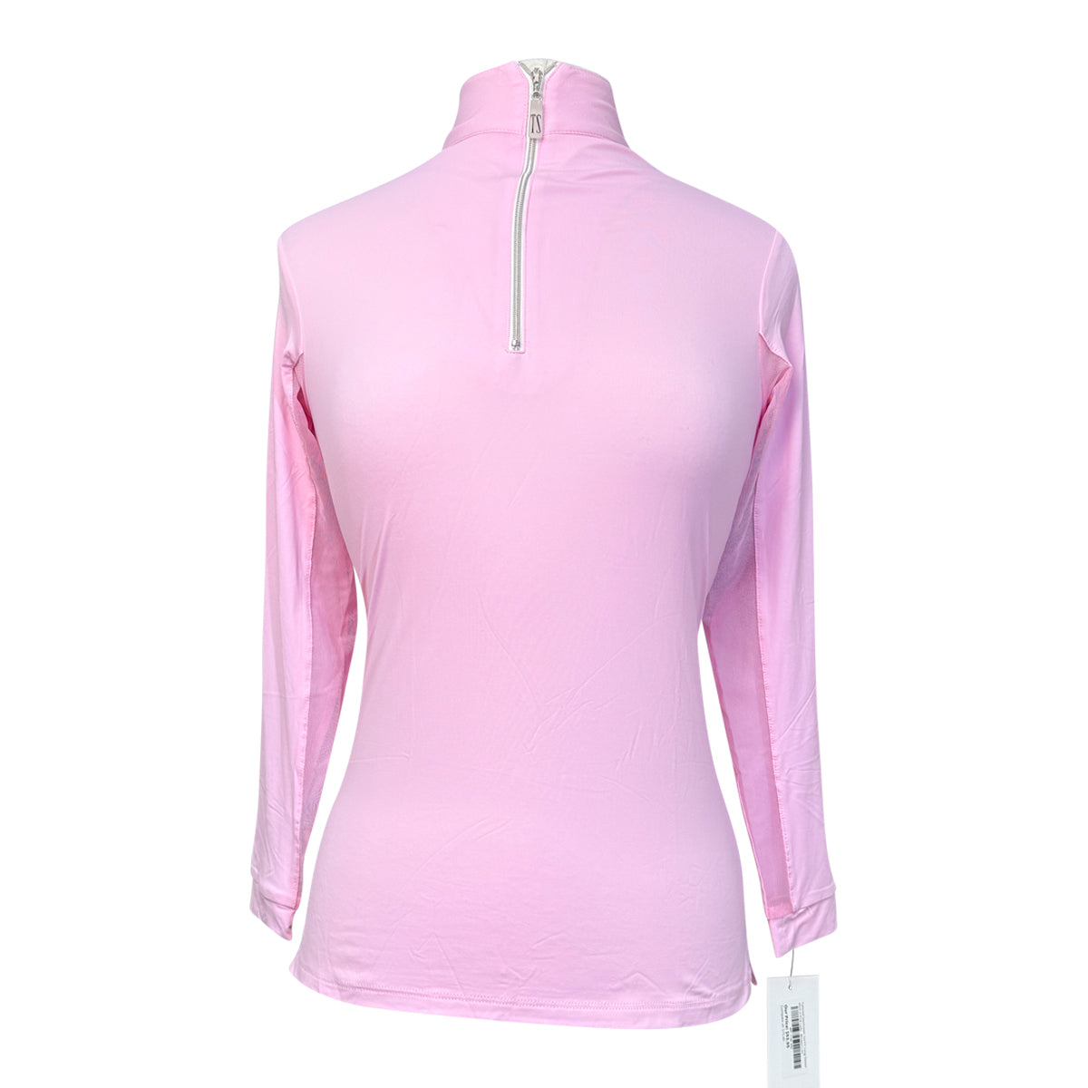 Tailored Sportsman 'Ice Fil' Long Sleeve Shirt in Pink Lady