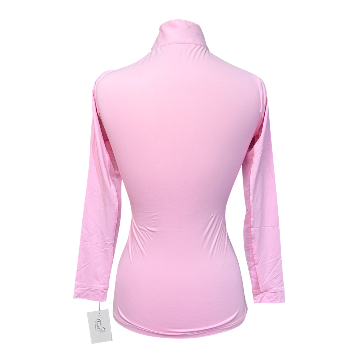 Tailored Sportsman 'Ice Fil' Long Sleeve Shirt in Pink Lady