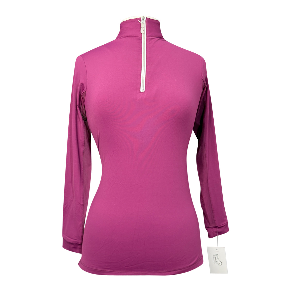 Tailored Sportsman 'Ice Fil' Long Sleeve Shirt in Mulberry 