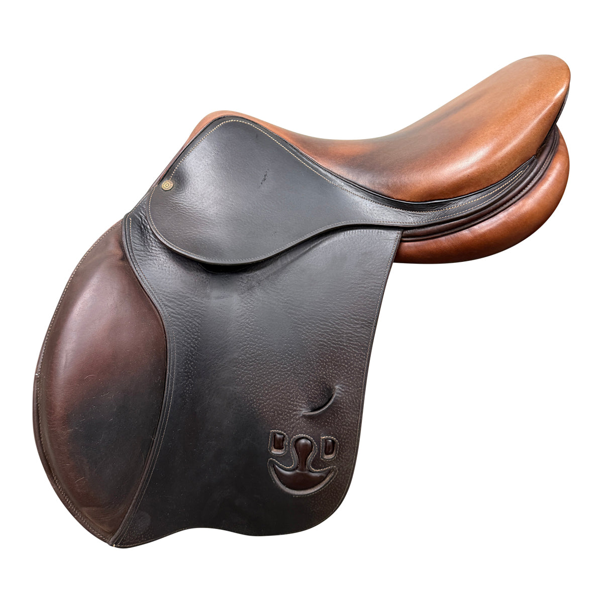 Bruno Delgrange 2010 Virtuose Jump Saddle in Brown