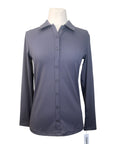 Milrey Callie Blouse Long Sleeve in Dark Grey